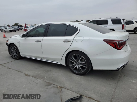2018 Acura RLX Hybrid Sport z VIN JH4KC2F90JC000659, wystawiony jako Copart lot #81711274 z przebiegiem 68 518 mil mil oraz Szkoda całkowita • Salvage title. Historia ofert i sprzedaży dostępna na DreamBid. Obrazek 2.