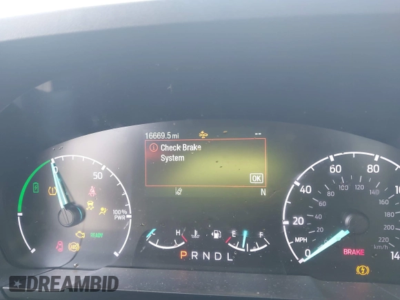 2022 Ford Maverick XL with VIN 3FTTW8E3XNRA32393, listed as a IAAI auction lot 41470451 with 16,669 mi miles and . Bid and sale history available at DreamBid. Image 7.