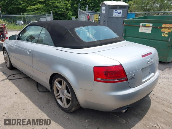 2007 Audi A4 2.0T z VIN WAUDF48H27K030372, wystawiony jako IAAI lot #42429605 z przebiegiem 143 351 mil mil oraz . Historia ofert i sprzedaży dostępna na DreamBid. Obrazek 3.