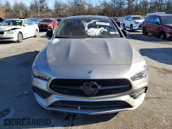 2020 Mercedes-Benz CLA 250 with VIN W1K5J4HB0LN146735, listed as a Copart auction lot 87421174 with Not provided miles and Salvage title. Bid and sale history available at DreamBid. Image 5.