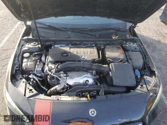 2022 Mercedes-Benz A 220 with VIN W1K3G4EB7NJ360318, listed as a Copart auction lot 87510085 with 50,577 mi miles and Salvage Title. Bid and sale history available at DreamBid. Image 11.