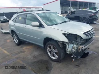 2006 Lexus RX 400h with VIN JTJHW31U462004373, listed as a IAAI auction lot 42081583 with 294,827 mi miles and . Bid and sale history available at DreamBid. Image 1.