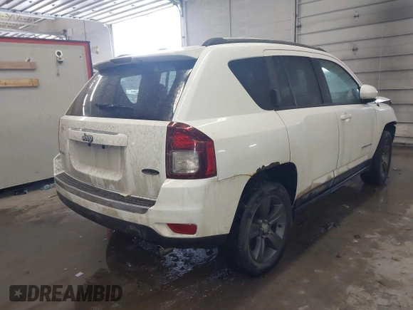 2016 Jeep Compass High Altitude Edition with VIN 1C4NJDEB6GD733760, listed as a IAAI auction lot 41667712 with 119,789 mi miles. Bid and sale history available at carsss.com. Image 4.