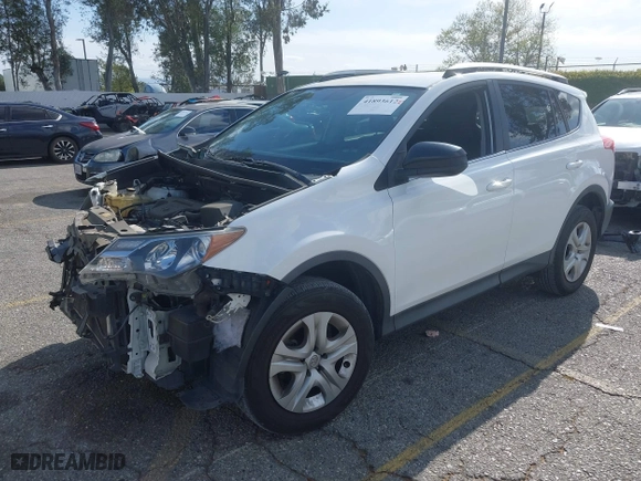 2014 Toyota RAV4 LE with VIN 2T3ZFREV6EW079675, listed as a IAAI auction lot 41893612 with 163,399 mi miles. Bid and sale history available at carsss.com. Image 18.