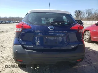 2020 Nissan Kicks SV with VIN 3N1CP5CV6LL532814, listed as a Copart auction lot 45410675 with 125,017 mi miles and Salvage Title. Bid and sale history available at carsss.com. Image 6.