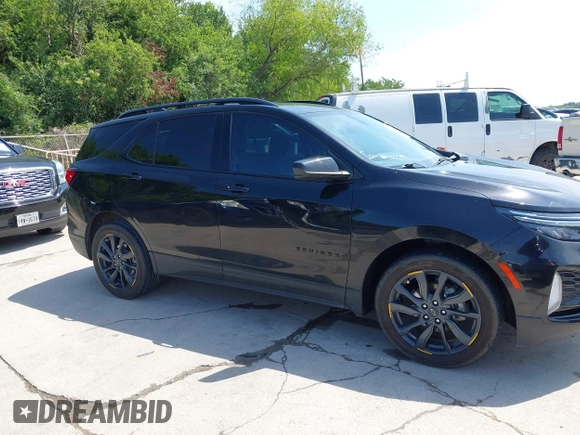 2022 Chevrolet Equinox RS with VIN 2GNAXMEV7N6147403, listed as a IAAI auction lot 42695434 with 68,645 mi miles and . Bid and sale history available at DreamBid. Image 13.