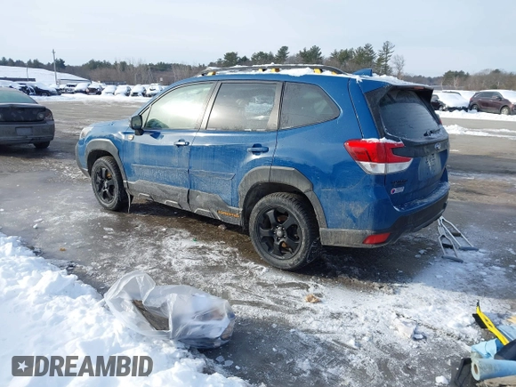 2023 Subaru Forester Wilderness with VIN JF2SKAMC8PH538116, listed as a IAAI auction lot 41500948 with 26,635 mi miles. Bid and sale history available at carsss.com. Image 3.