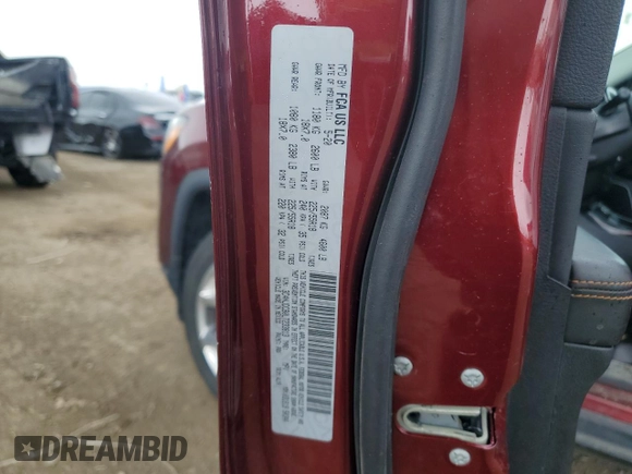 2020 Jeep Compass Limited с VIN 3C4NJDCB0LT233813, выставлен на аукционе Copart как лот 58119515 с пробегом 34 341 миль миль и Списание • Salvage title. История ставок и продаж доступна на DreamBid. Изображение 13.
