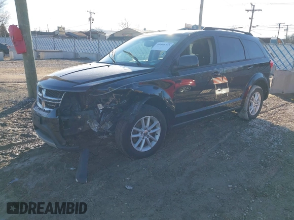 2013 Dodge Journey SXT with VIN 3C4PDCBB3DT564737, listed as a IAAI auction lot 41666723 with 169,486 mi miles. Bid and sale history available at carsss.com. Image 2.