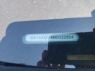 2021 Audi Q7 Premium z VIN WA1AXAF74MD022604, wystawiony jako Copart lot #59403204 z przebiegiem 87 423 mil mil oraz Szkoda całkowita • Salvage title. Historia ofert i sprzedaży dostępna na DreamBid. Obrazek 14.