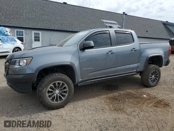 2018 Chevrolet Colorado 4WD ZR2 with VIN 1GCGTEEN9J1259492, listed as a Copart auction lot 61673484 with 70,724 mi miles and Clean Title. Bid and sale history available at carsss.com. Image 1.