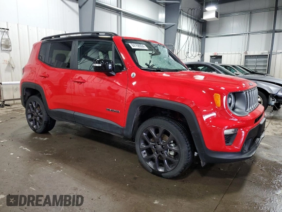 2023 Jeep Renegade Limited with VIN ZACNJDD11PPP16131, listed as a Copart auction lot 84168694 with 11,653 mi miles and Salvage title. Bid and sale history available at DreamBid. Image 4.