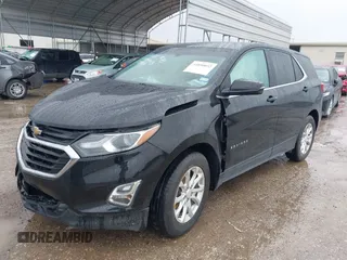 2019 Chevrolet Equinox LT z VIN 2GNAXUEV5K6174160, wystawiony jako IAAI lot #41890052 z przebiegiem 86 296 mil mil oraz . Historia ofert i sprzedaży dostępna na DreamBid. Obrazek 2.