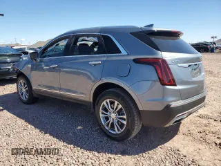 2021 Cadillac XT5 FWD Premium Luxury with VIN 1GYKNCRS9MZ186536, listed as a Copart auction lot 49745915 with 28,321 mi miles and Salvage Title. Bid and sale history available at carsss.com. Image 2.