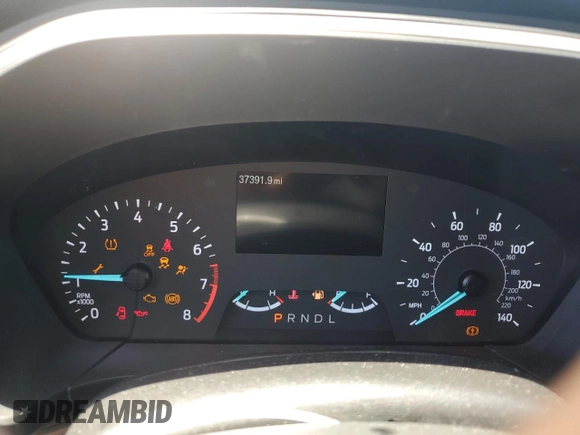 2022 Ford Escape SE with VIN 1FMCU0G64NUB65699, listed as a Copart auction lot 58134185 with 37,391 mi miles and Salvage title. Bid and sale history available at DreamBid. Image 9.