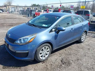 2016 Kia Rio LX with VIN KNADM4A33G6647339, listed as a IAAI auction lot 41964061 with 59,302 mi miles. Bid and sale history available at carsss.com. Image 17.