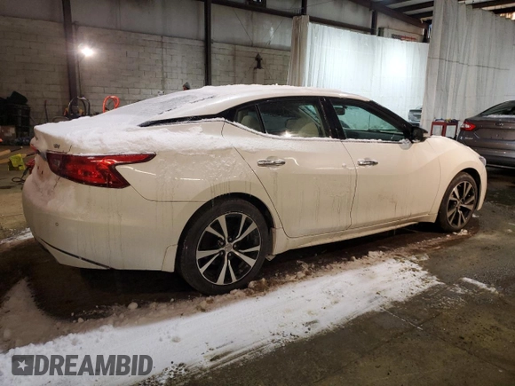 2018 Nissan Maxima SR with VIN 1N4AA6AP9JC407353, listed as a Copart auction lot 88741325 with 72,135 mi miles and Salvage Title. Bid and sale history available at carsss.com. Image 3.