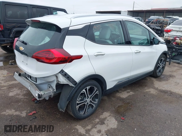 2018 Chevrolet Bolt EV Premier with VIN 1G1FX6S02J4133190, listed as a IAAI auction lot 41363945 with 57,228 mi miles. Bid and sale history available at carsss.com. Image 4.