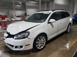 2013 Volkswagen Jetta SportWagen TDI with VIN 3VWPL7AJ3DM644517, listed as a Copart auction lot 53991585 with 111,030 mi miles and Salvage Title. Bid and sale history available at carsss.com. Image 1.