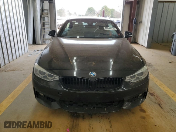 2015 BMW 4 Series 435i with VIN WBA3T3C57FP939737, listed as a Copart auction lot 48947235 with 143,511 mi miles and Clean Title. Bid and sale history available at carsss.com. Image 5.