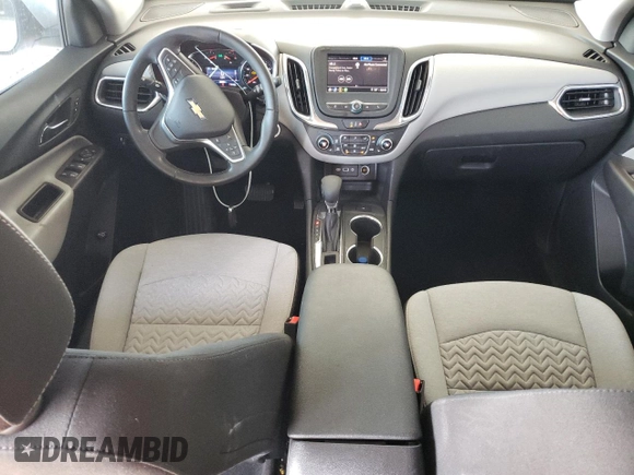 2023 Chevrolet Equinox LT with VIN 3GNAXKEG6PS195680, listed as a Copart auction lot 74998784 with 28,258 mi miles and Salvage Title. Bid and sale history available at carsss.com. Image 8.
