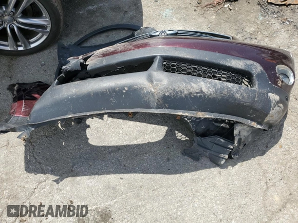 2012 Infiniti EX Journey with VIN JN1AJ0HR1CM451720, listed as a Copart auction lot 55737725 with 128,433 mi miles and Salvage title. Bid and sale history available at DreamBid. Image 12.
