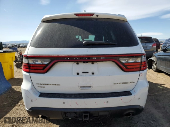 2014 Dodge Durango Citadel with VIN 1C4SDJETXEC331082, listed as a Copart auction lot 48679195 with 155,273 mi miles and Salvage title. Bid and sale history available at DreamBid. Image 6.