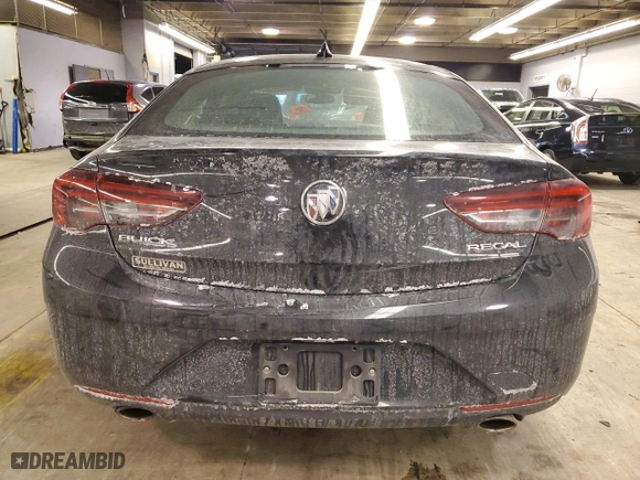 2018 Buick Regal Sportback Preferred with VIN W04GL6SX5J1163302, listed as a Copart auction lot 43866735 with 0 mi miles and Salvage Title. Bid and sale history available at carsss.com. Image 6.