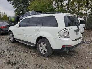 2008 Mercedes-Benz GL-Class 4.6L with VIN 4JGBF71E28A346420, listed as a Copart auction lot 72605114 with 212,653 mi miles and Salvage Title. Bid and sale history available at carsss.com. Image 2.