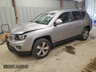 2016 Jeep Compass Latitude with VIN 1C4NJDEB9GD785500, listed as a Copart auction lot 50600975 with 86,649 mi miles and Salvage Title. Bid and sale history available at carsss.com. Image 1.