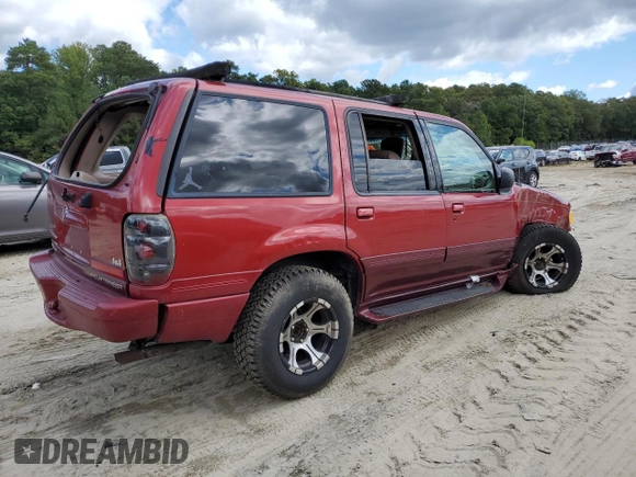 2000 Mercury Mountaineer with VIN 4M2ZU86P5YUJ27288, listed as a Copart auction lot 72371384 with 116,514 mi miles and Salvage title. Bid and sale history available at DreamBid. Image 3.