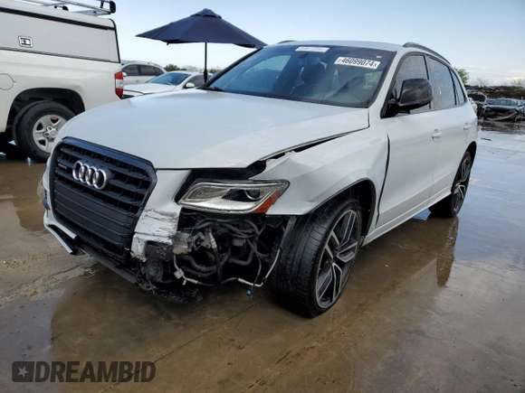 2017 Audi Q5 Prestige with VIN WA1W7AFP3HA055123, listed as a Copart auction lot 46099074 with 156,186 mi miles. Bid and sale history available at carsss.com. Image 1.