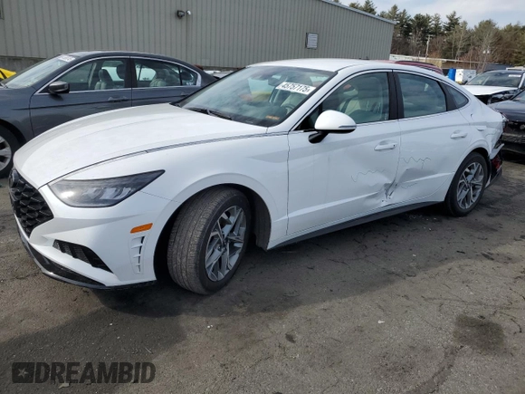 2023 Hyundai Sonata SEL with VIN KMHL64JA8PA283323, listed as a Copart auction lot 45757175 with 22,949 mi miles and Salvage Title. Bid and sale history available at DreamBid. Image 1.