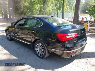 2015 Kia Cadenza Premium z VIN KNALN4D77F5177893, wystawiony jako IAAI lot #42261570 z przebiegiem 107 396 mil mil oraz . Historia ofert i sprzedaży dostępna na DreamBid. Obrazek 3.