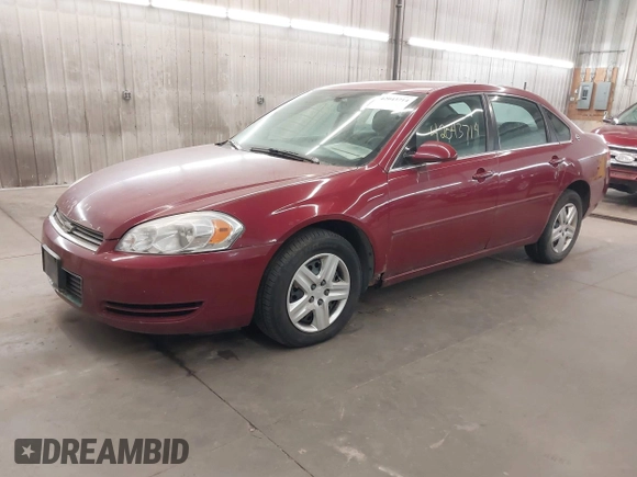 2006 Chevrolet Impala LT 3.5L with VIN 2G1WT58K169399254, listed as a IAAI auction lot 42043714 with 168,047 mi miles and . Bid and sale history available at DreamBid. Image 2.