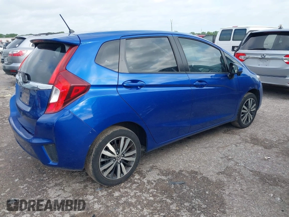 2015 Honda Fit EX-L with VIN 3HGGK5H81FM763121, listed as a IAAI auction lot 42119371 with 96,888 mi miles and . Bid and sale history available at DreamBid. Image 4.