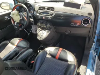 2015 FIAT 500e with VIN 3C3CFFGEXFT732572, listed as a Copart auction lot 56031635 with 65,073 mi miles and Clean title. Bid and sale history available at DreamBid. Image 8.