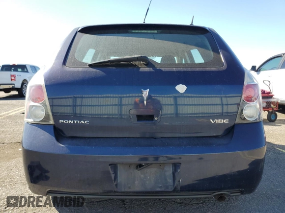 2009 Pontiac Vibe w/1SA with VIN 5Y2SP67889Z461362, listed as a Copart auction lot 76885774 with 138,586 mi miles and Salvage Title. Bid and sale history available at carsss.com. Image 6.