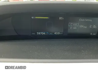 2022 Toyota Prius L Eco z VIN JTDKAMFU4N3159035, wystawiony jako Copart lot #54347635 z przebiegiem 59 704 mil mil oraz Szkoda całkowita • Salvage title. Historia ofert i sprzedaży dostępna na DreamBid. Obrazek 9.