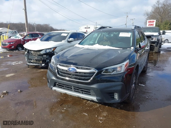 2021 Subaru Outback Touring with VIN 4S4BTAPC0M3123223, listed as a IAAI auction lot 41562420 with 86,930 mi miles. Bid and sale history available at carsss.com. Image 2.