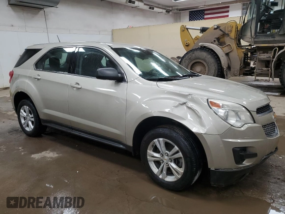 2013 Chevrolet Equinox LS with VIN 2GNALBEK1D1270003, listed as a Copart auction lot 88706975 with 125,648 mi miles and Clean Title. Bid and sale history available at carsss.com. Image 4.