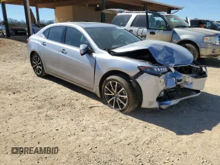 2015 Acura TLX V6 Advance with VIN 19UUB3F74FA007118, listed as a Copart auction lot 47483475 with Not Provided miles and Salvage Title. Bid and sale history available at carsss.com. Image 4.