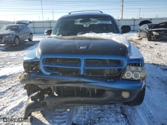 1998 Dodge Durango with VIN 1B4HS28Y6WF229806, listed as a Copart auction lot 44929645 with 216,892 mi miles and Salvage Title. Bid and sale history available at carsss.com. Image 5.