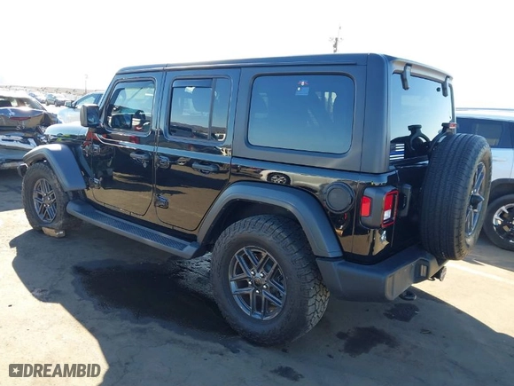 2024 Jeep Wrangler Willys with VIN 1C4PJXDN1RW109751, listed as a IAAI auction lot 41325687 with 17,265 mi miles. Bid and sale history available at carsss.com. Image 3.