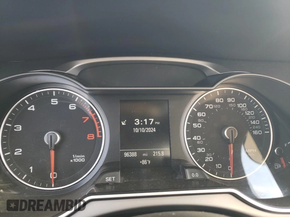 2014 Audi allroad Premium Plus with VIN WA1UFAFL7EA043012, listed as a Copart auction lot 75870764 with 96,388 mi miles and Salvage Title. Bid and sale history available at carsss.com. Image 9.