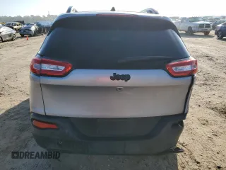2018 Jeep Cherokee Latitude with VIN 1C4PJLCB8JD553225, listed as a Copart auction lot 45554685 with 81,331 mi miles and Salvage Title. Bid and sale history available at carsss.com. Image 6.