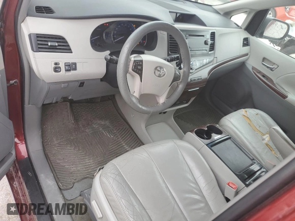 2011 Toyota Sienna XLE AAS with VIN 5TDYK3DC1BS140593, listed as a Copart auction lot 60745595 with 447,394 mi miles and Salvage title. Bid and sale history available at DreamBid. Image 8.