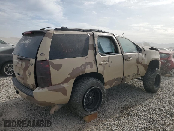 2013 Chevrolet Tahoe LT with VIN 1GNSKBE03DR307517, listed as a Copart auction lot 60470725 with Not provided miles and Clean title. Bid and sale history available at DreamBid. Image 3.