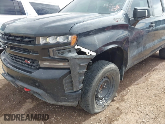 2022 Chevrolet Silverado 1500 LT Trail Boss with VIN 1GCPYFED3NZ194306, listed as a IAAI auction lot 41906625 with Not Provided miles and . Bid and sale history available at DreamBid. Image 6.