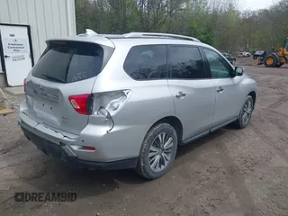 2019 Nissan Pathfinder S with VIN 5N1DR2MMXKC639984, listed as a IAAI auction lot 42173450 with 110,777 mi miles and . Bid and sale history available at DreamBid. Image 4.